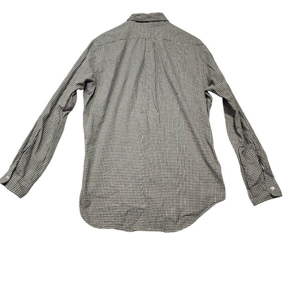 Ralph Lauren Mens Classic Fit Green & White Plaid Button-Down Shirt Size L - Picture 3 of 9